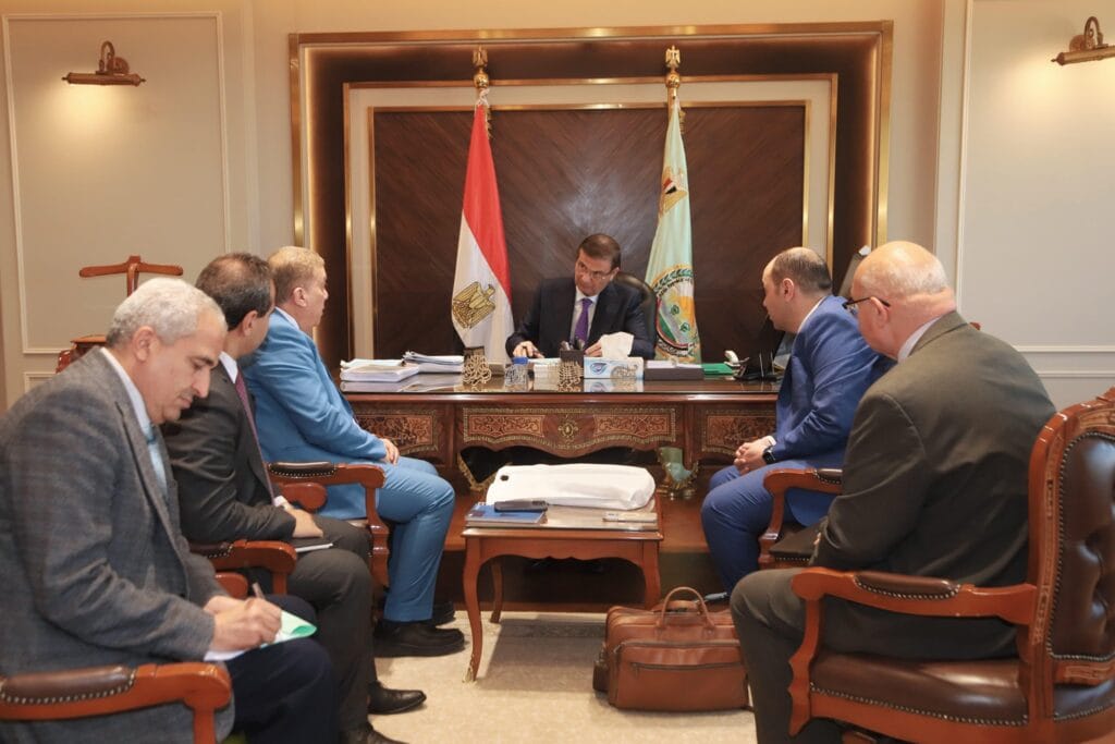 اجتماع بوزارة الزراعة