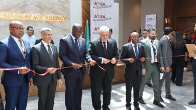 مقر الوكالة الفضائية الأفريقية بمدينة الفضاء المصرية