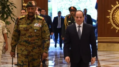 الرئيس السيسي والبرهان