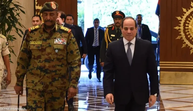 الرئيس السيسي والبرهان