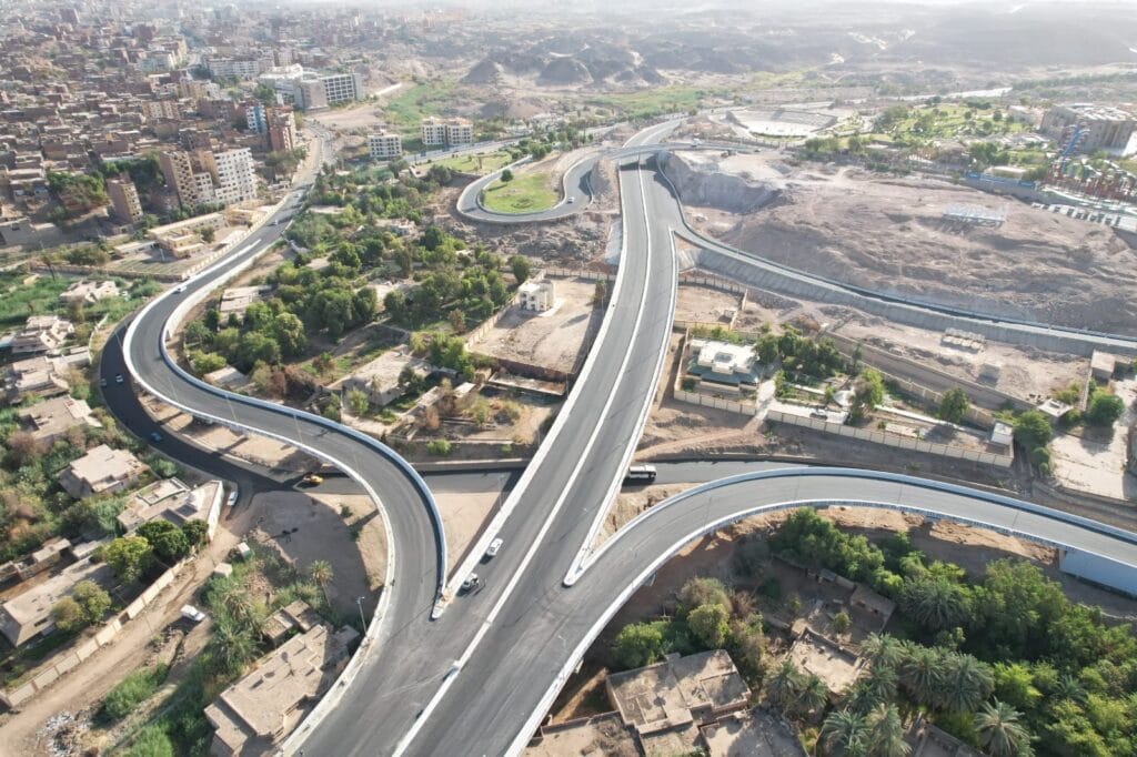 محور بديل خزان اسوان