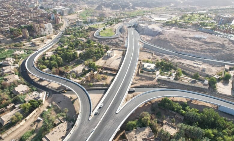محور بديل خزان اسوان