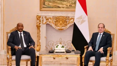 الرئيس السيسي والبرهان