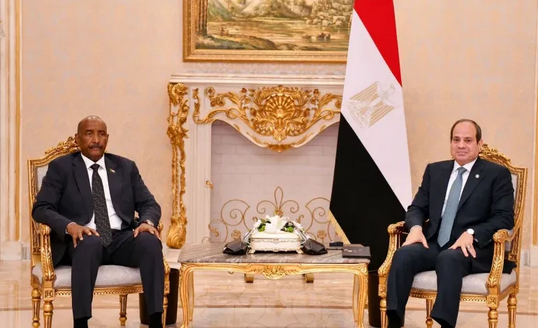 الرئيس السيسي والبرهان