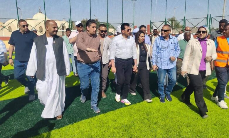 استقبال حزب الشعب الجمهوري لوزير الرياضة