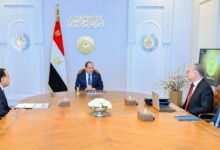 اجتماع الرئيس السيسي ورئيس الوزراء ووزير البترول
