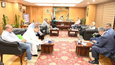 لقاء محافظ الفيوم بالنواب
