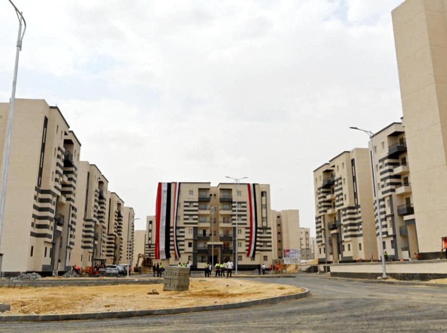 وحدات الاسكان بالسويس الجديدة