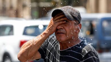 ارتفاع تدريجي في درجات الحرارة