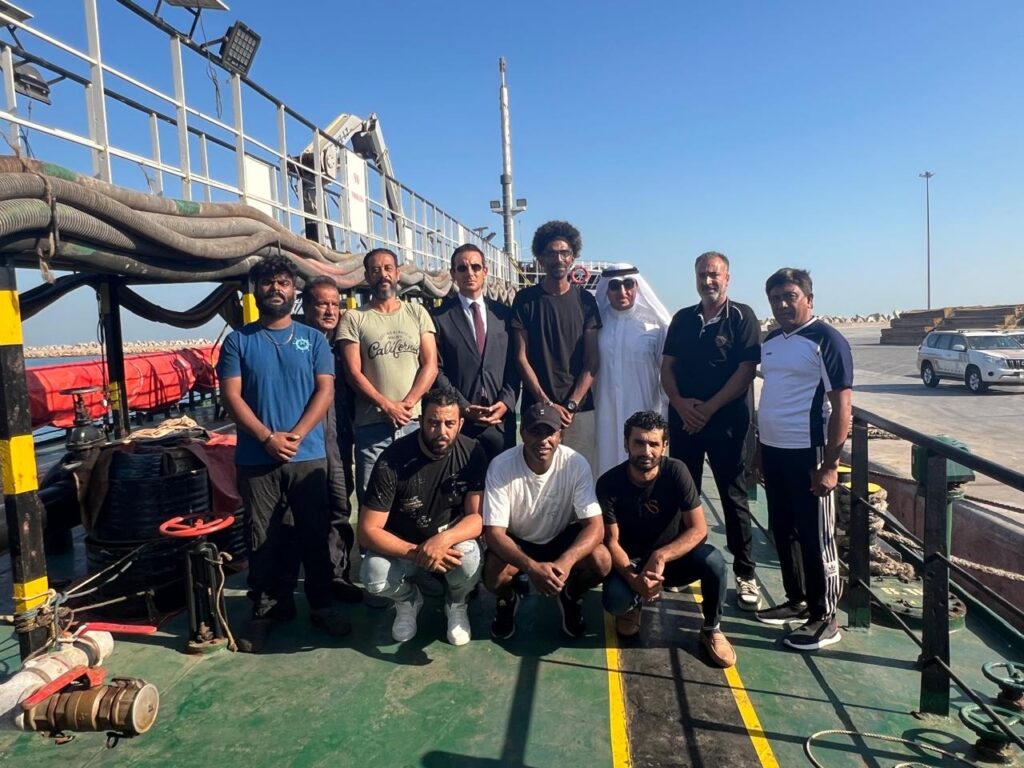 البحارة المصريين بالإمارات