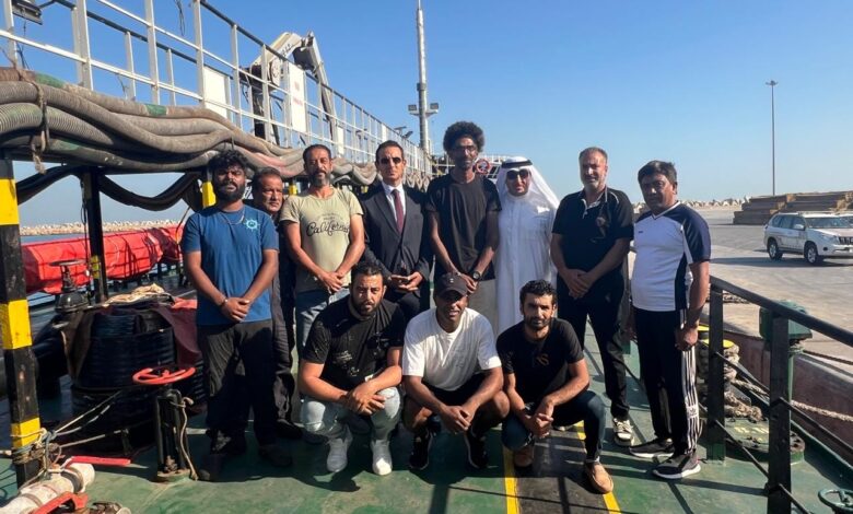 البحارة المصريين بالإمارات