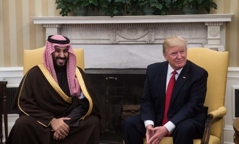 ترامب ومحمد بن سلمان