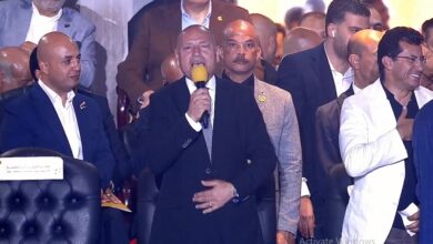 محافظ القاهرة في احتفال بطولة حزب الشعب الجمهوري لكرة القدم