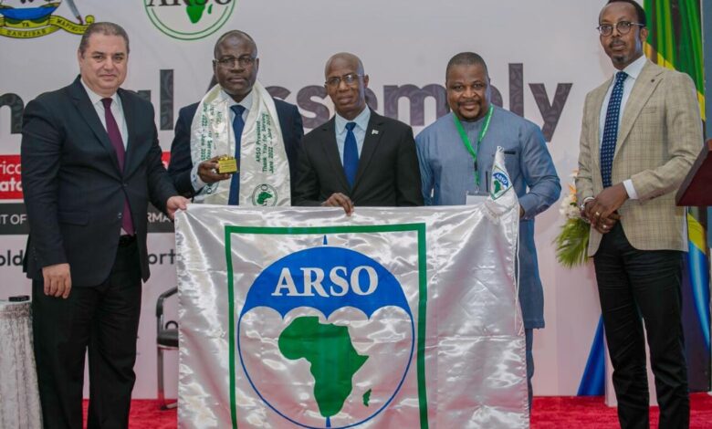 لجنة إدارة المواصفات بالمنظمة الأفريقية للتقييس ARSO