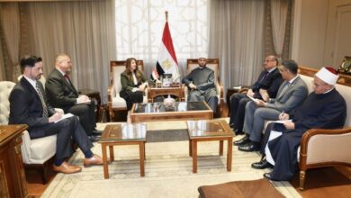 لقاء وزير الأوقاف بالسفيرة الأمريكية بالقاهرة