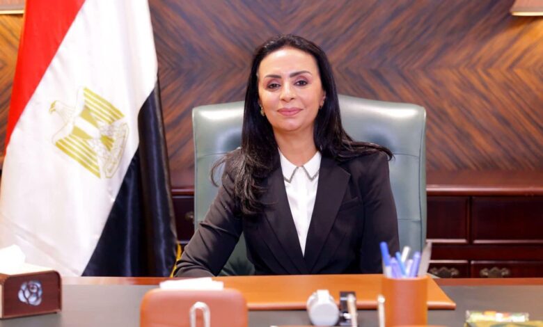 مايا مرسي وزيرة التضامن الاجتماعي