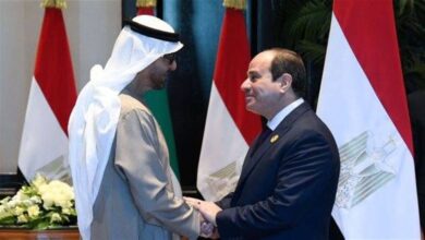 الرئيس السيسي يستقبل رئيس دولة الإمارات محمد بن زايد