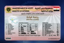 رخصة قيادة السيارة