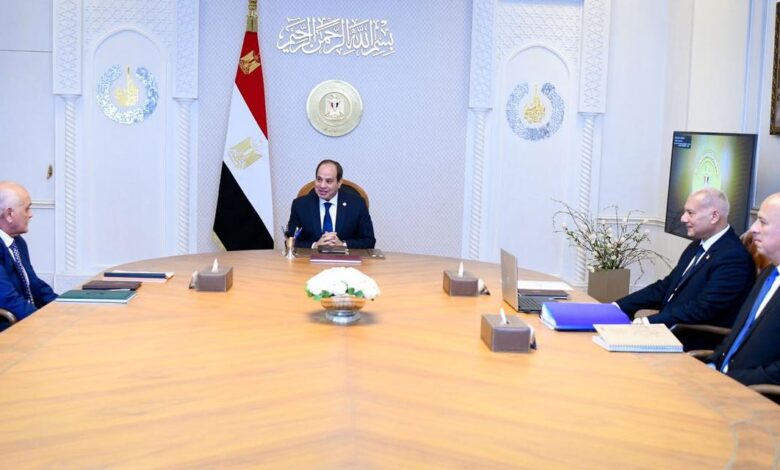 اجتماع الرئيس السيسي