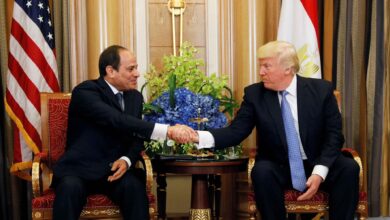 الرئيس السيسي وترامب