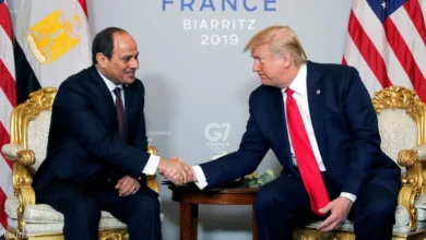 الرئيس السيسي وترامب