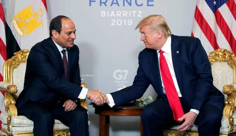 الرئيس السيسي وترامب