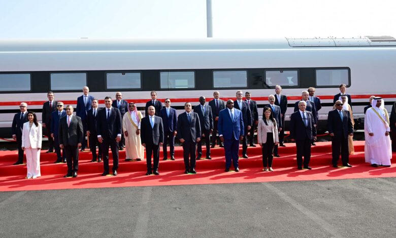 التشغيل التجريبي للقطار الكهربائي السريع