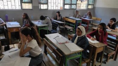 جدول امتحانات الصف الثالث الإعدادي