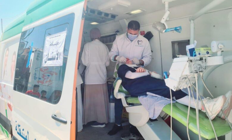 قوافل طبية مجانية