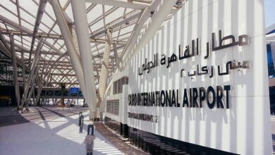 الحصول على التأشيرة بمطار القاهرة
