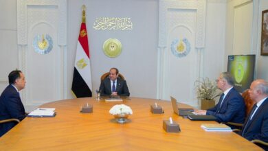 اجتماع الرئيس السيسي اليوم