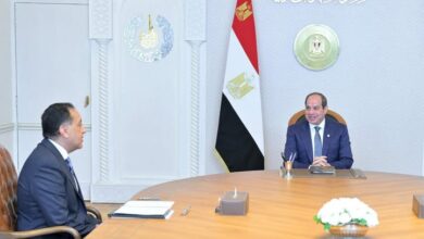 الرئيس السيسي ورئيس الوزراء