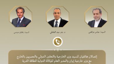 اتصالات وزير الخارجية لخفض التصعيد بالمنطقة