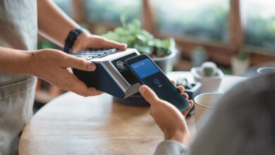 خدمة قبول المدفوعات اللاتلامسية