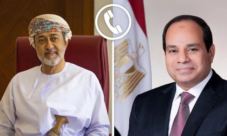 الرئيس السيسي وسلطان عمان