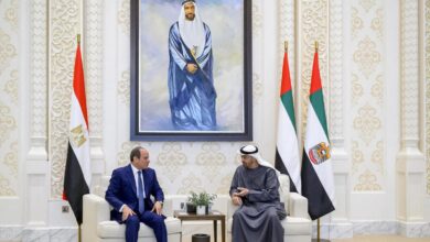 زيارة الرئيس السيسي للإمارات وقطر