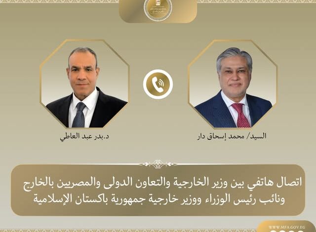 وزير الخارجية نظيره الباكستاني