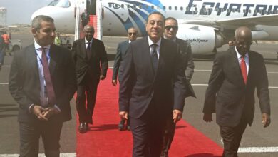 مدبولي يتوجه إلى جيبوتي