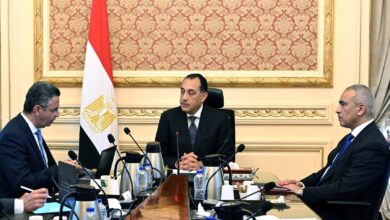 لقاء مدبولي ووزير التموين