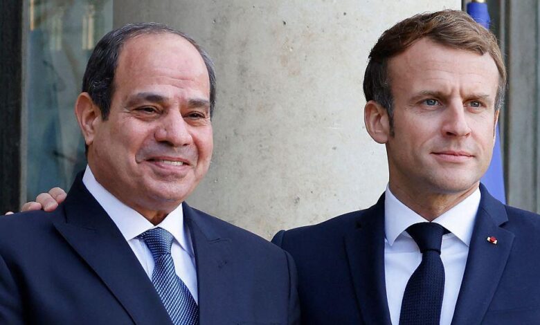 السيسي وماكرون