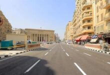 غلق شارع 26 يوليو بالجيزة