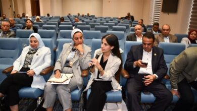 النائبة إيلاريا حارص خلال اجتماع لجنة الزراعة
