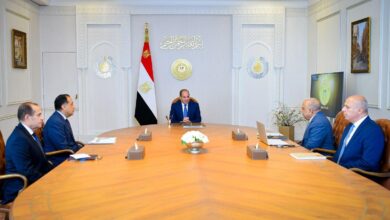 اجتماع الرئيس السيسي