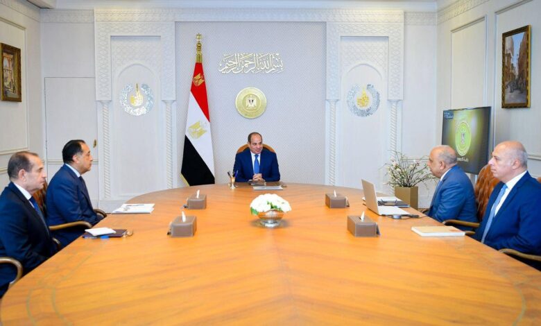اجتماع الرئيس السيسي