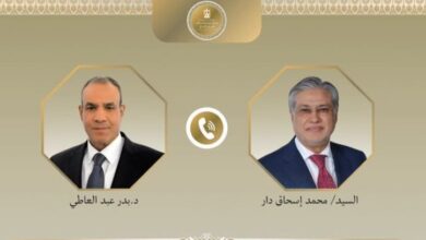 وزير الخارجية ونظيره الباكستاني