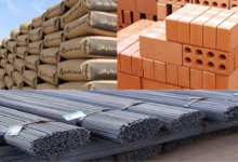 صادرات مواد البناء والحراريات
